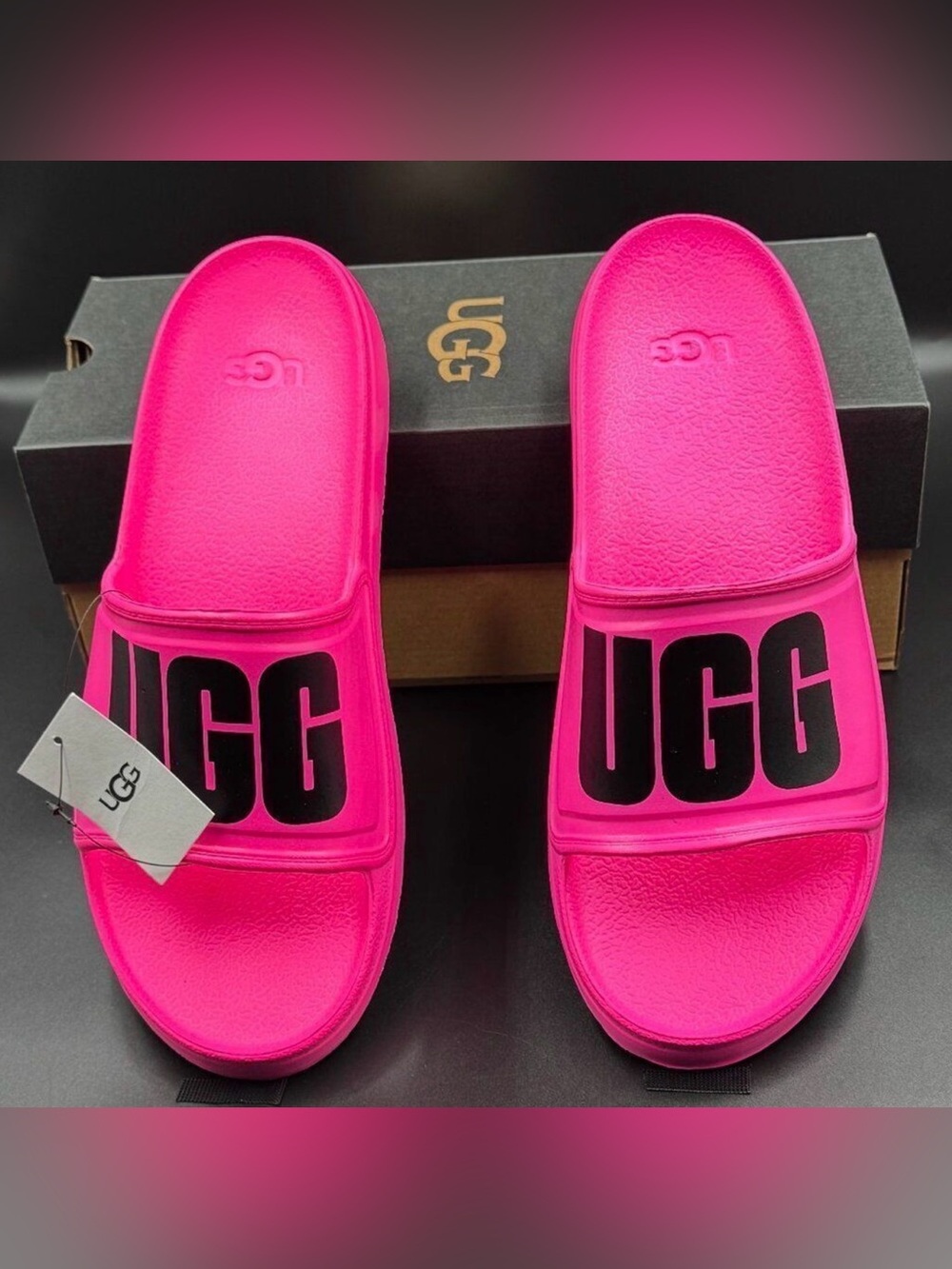 Ugg Men's Wilcox Logo Slides